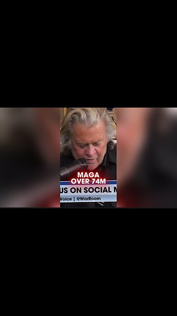 Steve Bannon: Trump Earned More Votes Than He Did in 2020