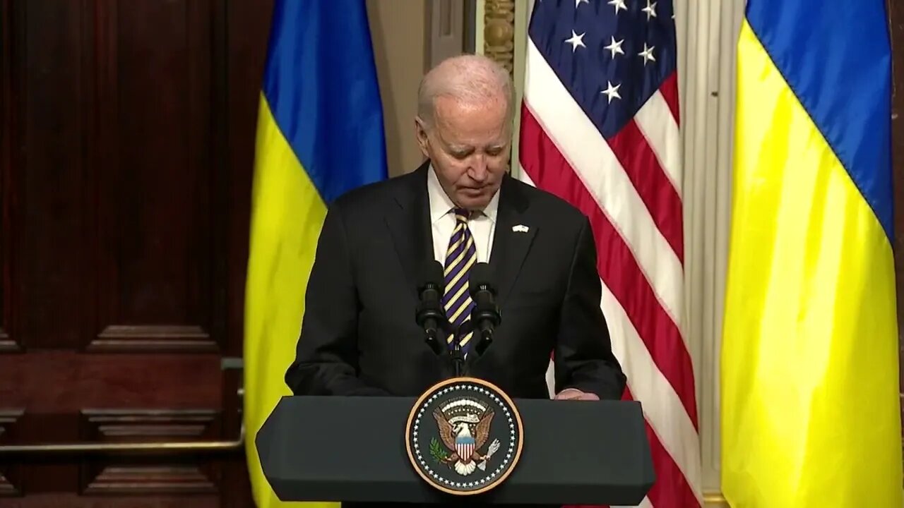 Biden: "We Also Need Ukraine To Make Changes To Fix The Broken Immigration System Here—"