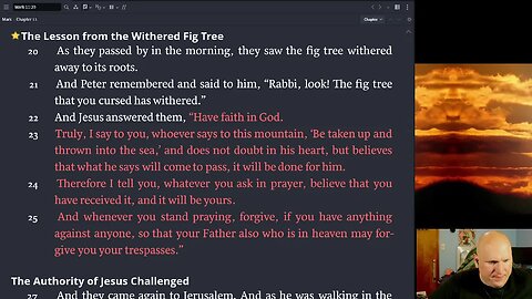 Faith to Move a Mountain - Mark Bible Study Part 47