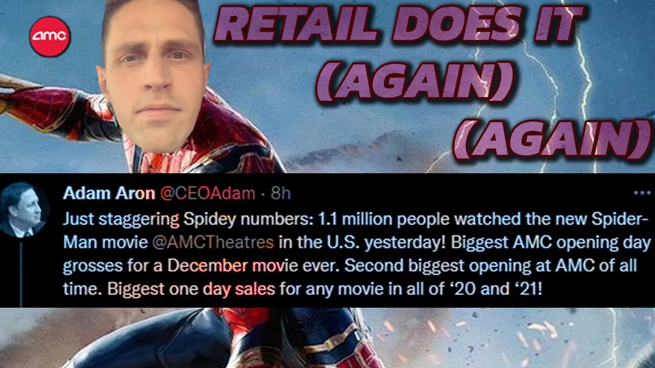 #SpidermanNoWayHome BREAKS HOLLYWOOD RECORDS - Charles Payne Bets on Apes as Retail saves the Day 🦍