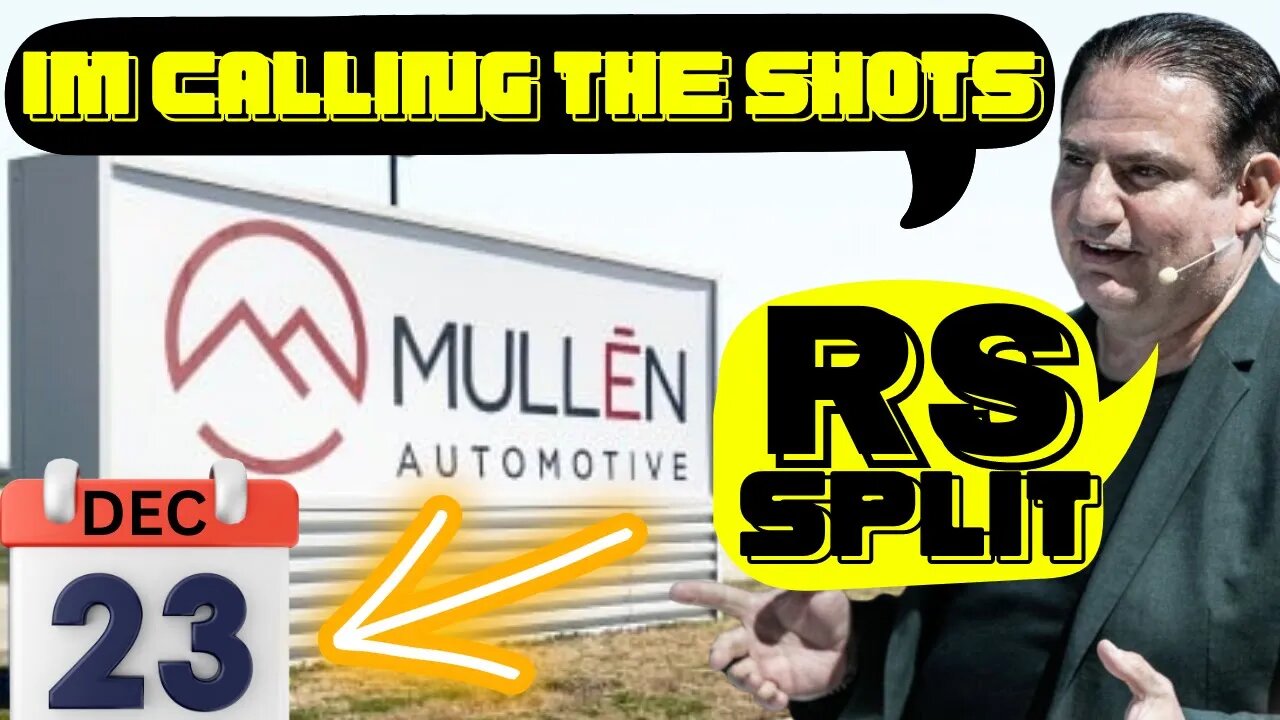 MULN Stock (Mullen automotive) 🚨 Reverse Stock Split & 2nd Proposal Concerns 🚨