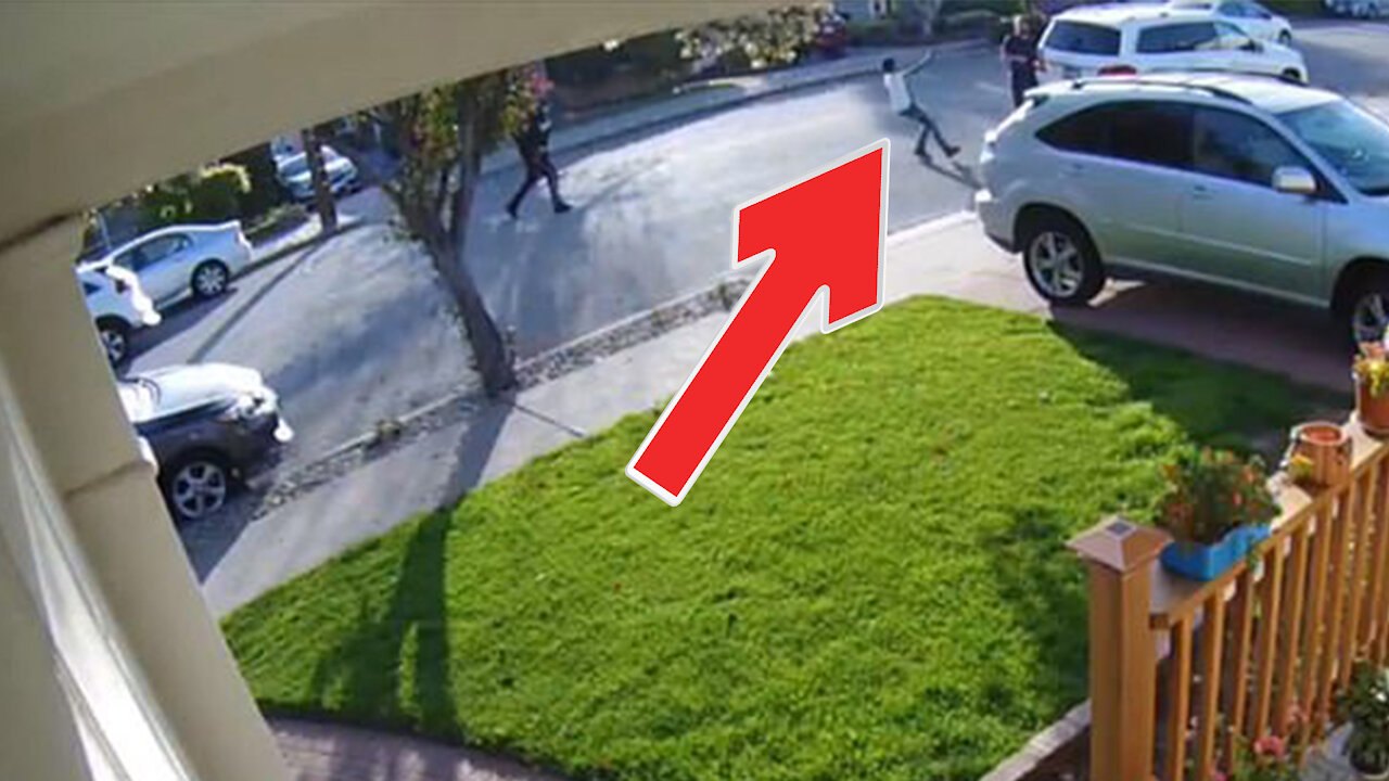 Armed child carjacker body slammed during attempted robbery