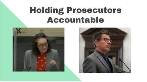 Holding Prosecutors Accountable