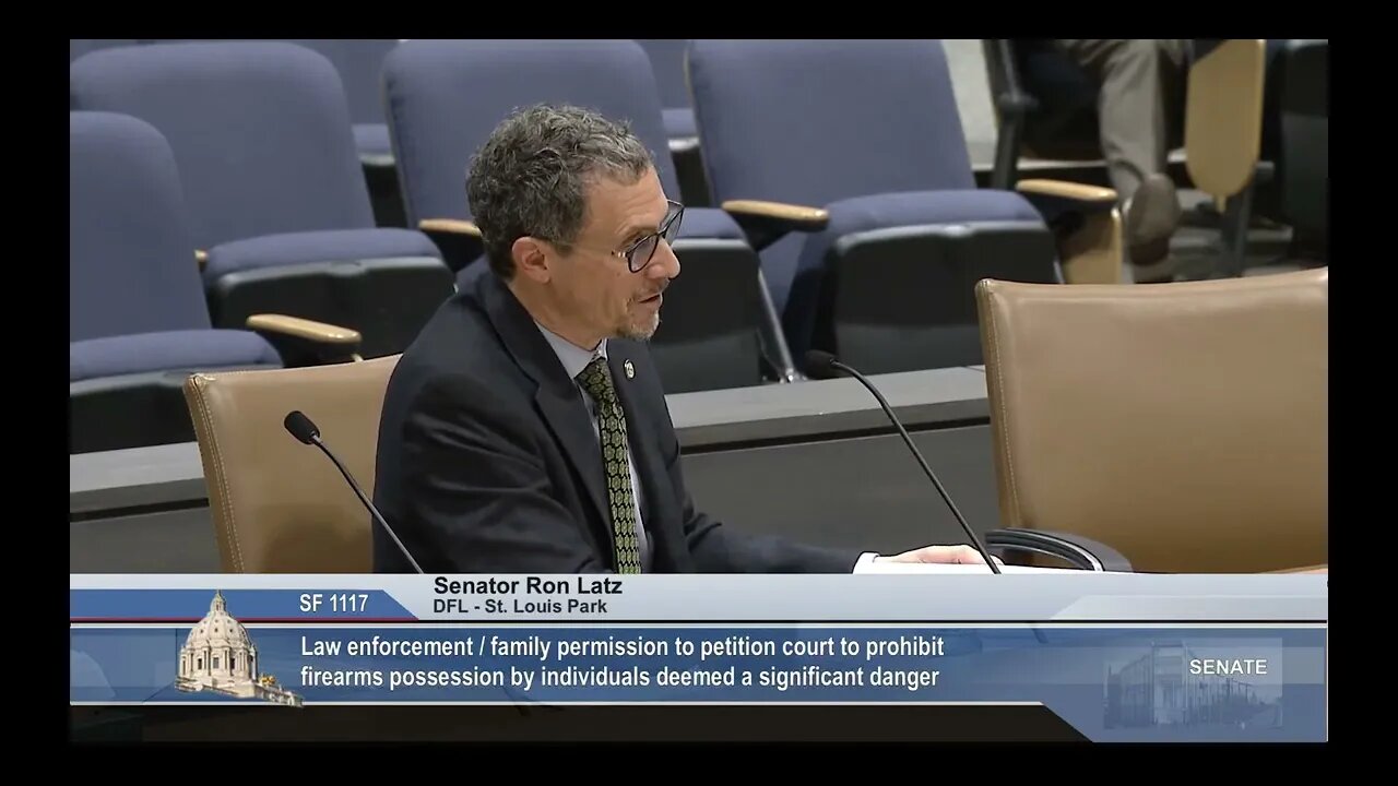 Senator Latz on Red Flags: Take the guns first, and then have a hearing - 3/23/2023
