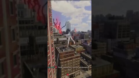 swinging action. #marvelsspiderman2 #gamingcommunity #subcribe #ps5gameplay