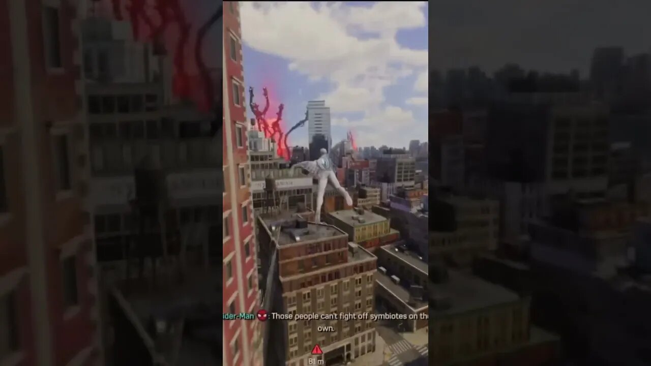 swinging action. #marvelsspiderman2 #gamingcommunity #subcribe #ps5gameplay