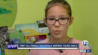 6 p.m. space walk