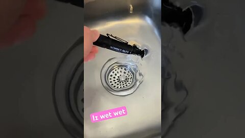 Drowning a flashlight 💦 #nitecore #ip68 #tacticalflashlight