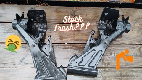 Super ATV Extended Trailing Arms on OG Can Am Commander Max