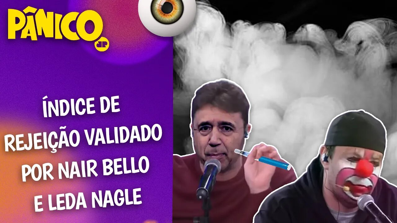 CIGARRO ELETRÔNICO FAZ TÃO MAL QUE VILLA NEM PRECISOU EXPLICAR PRO PALHAÇO ENFISEMA?