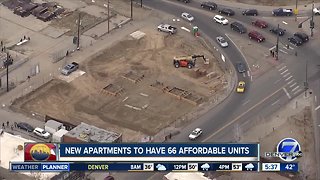 New apartments to have 66 affordable units