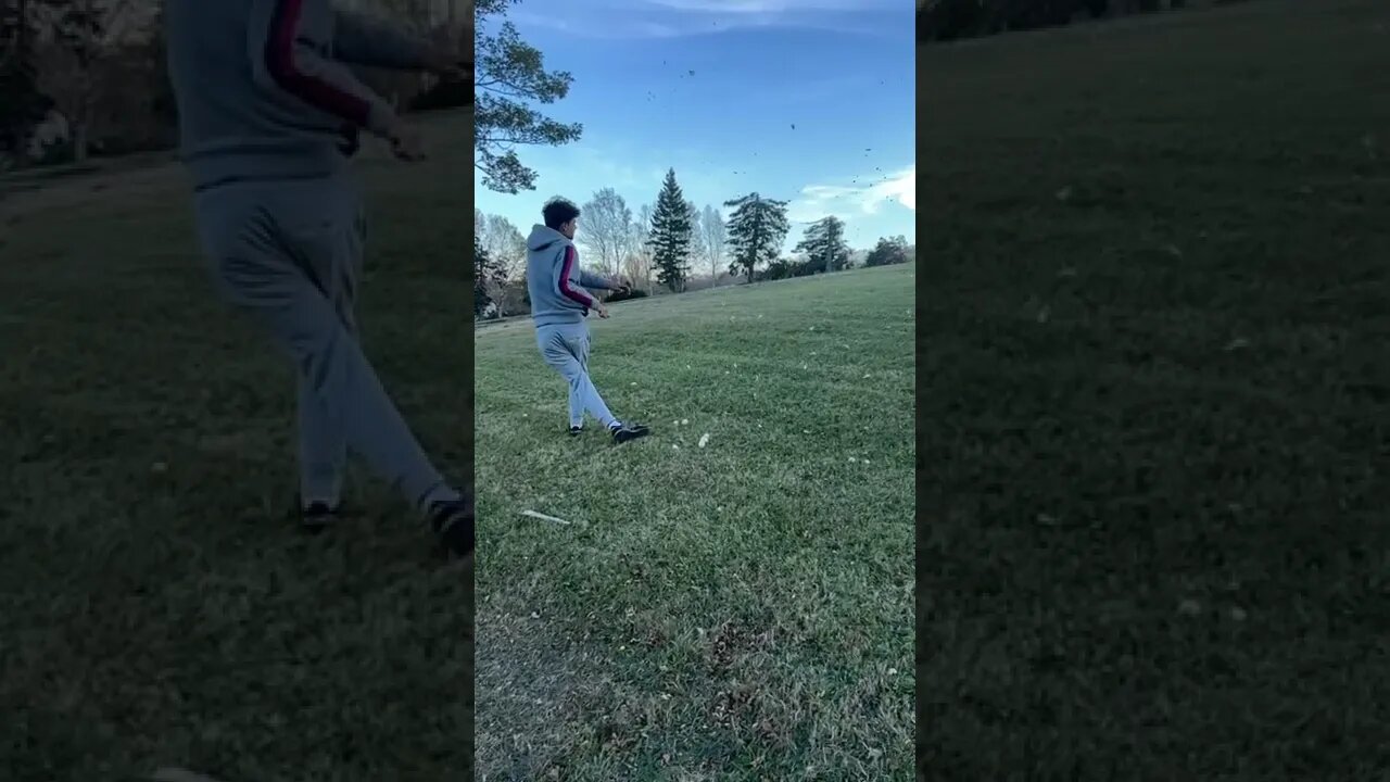 Slow Motion Kicking a Mushroom 🍄