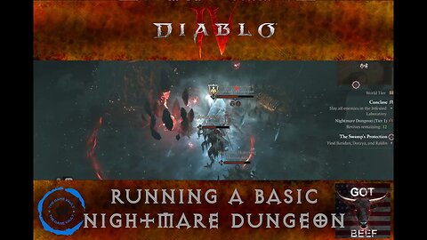 Diablo IV: Running a Basic Nightmare Dungeon