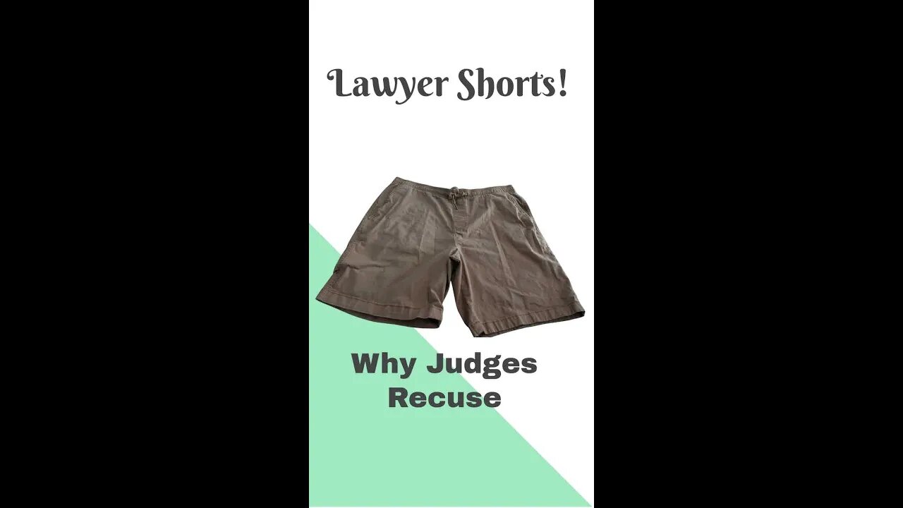 Why Judges Recuse Themselves