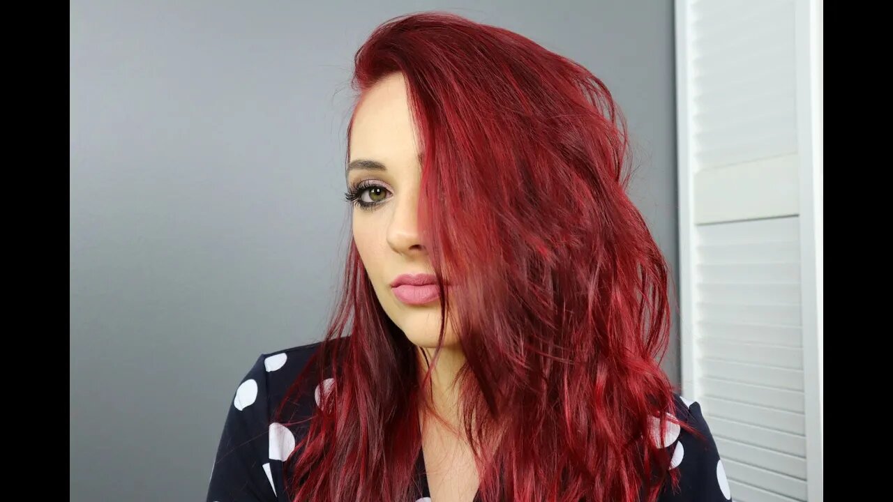 How To Get Crimson Red Hair Without Bleach | How To Maintain Red Hair