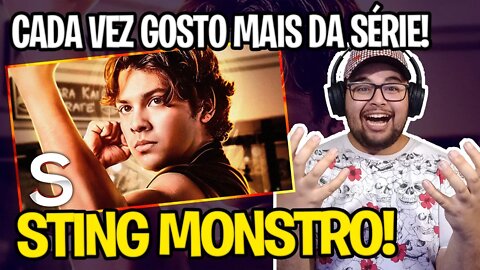 REAGINDO A Miguel Diaz (Cobra Kai) Karatê | Sting
