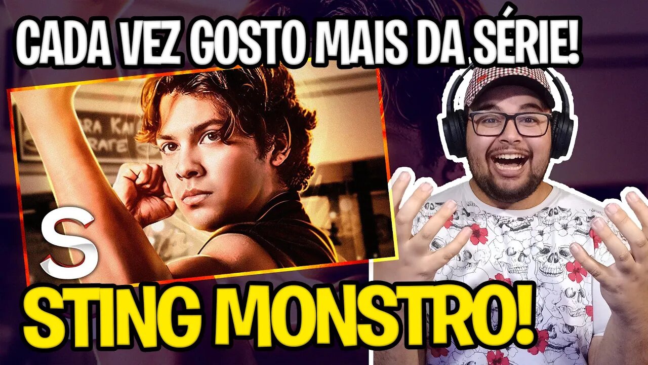 REAGINDO A Miguel Diaz (Cobra Kai) Karatê | Sting