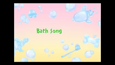 Bath Song, Little Boy Singing Song in Bathroom