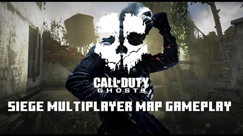 Call of Duty Ghost Multiplayer Map Siege Gameplay