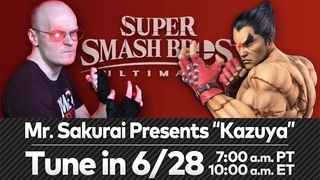 Mew2king and Domo react to the Kazuya Presentation by Sakurai!