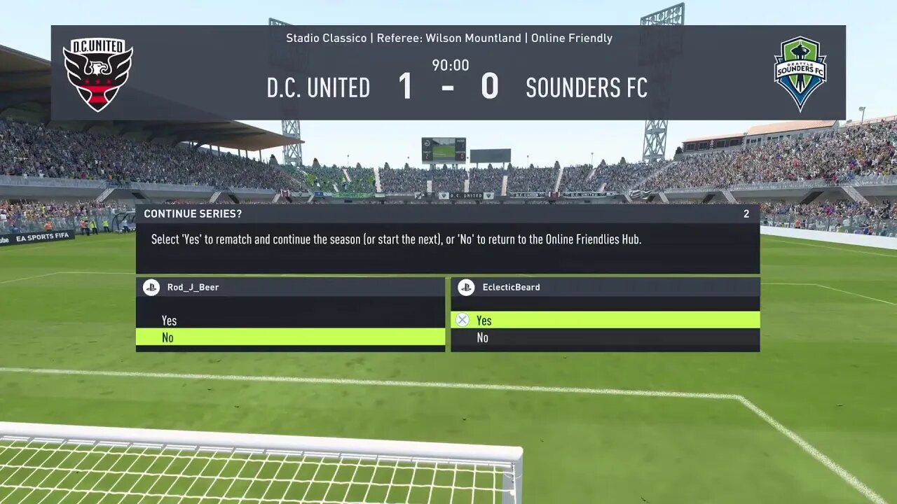 FIFA 22 vs Rod J Gaming