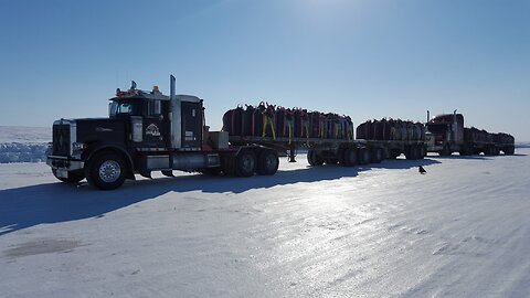 Loading Up For Another Trip On The Ice 🚚❄📦