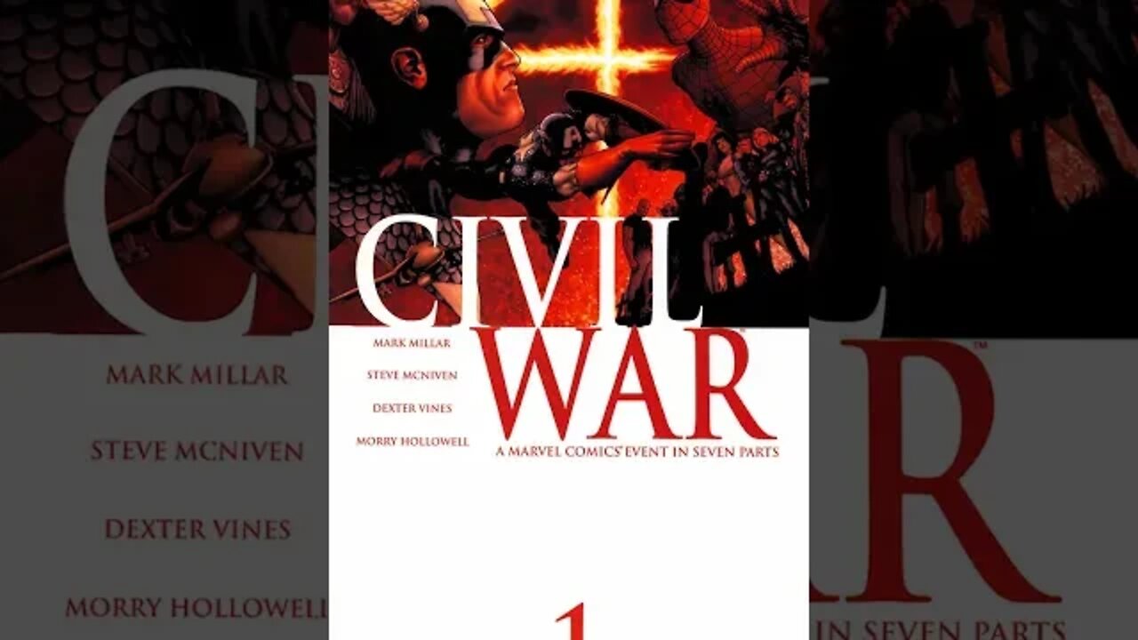 Marvel Comics "Civil War" Covers