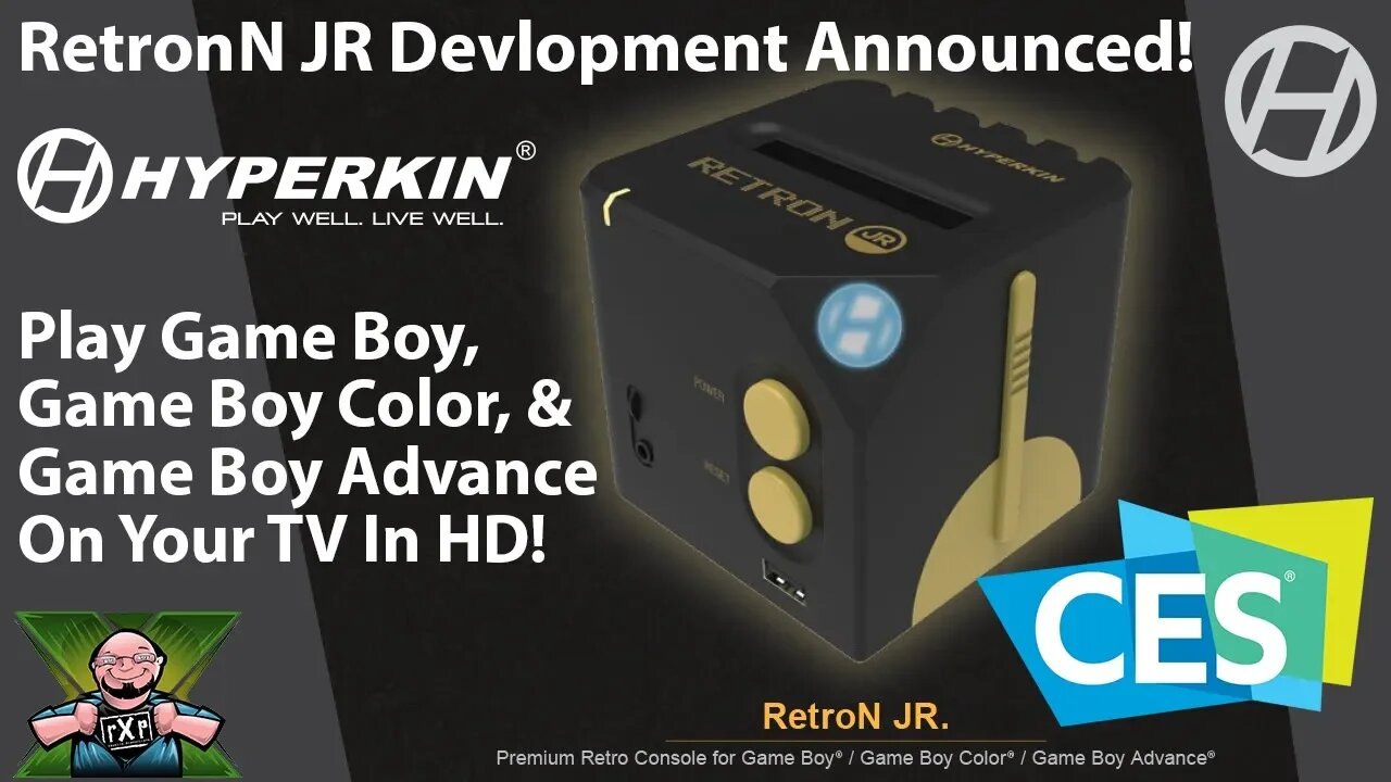 Hyperkin CES 2020 Announcement: RetroN JR In Development - Game Boy, Game Boy Color & GBA on Your TV