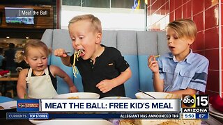 Kids get a free meal at Meat the Ball