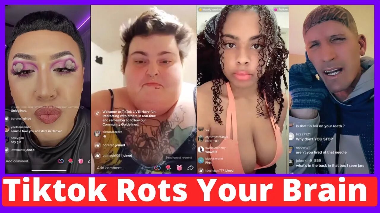 Tiktok Compilation #3 The Fall Of The West