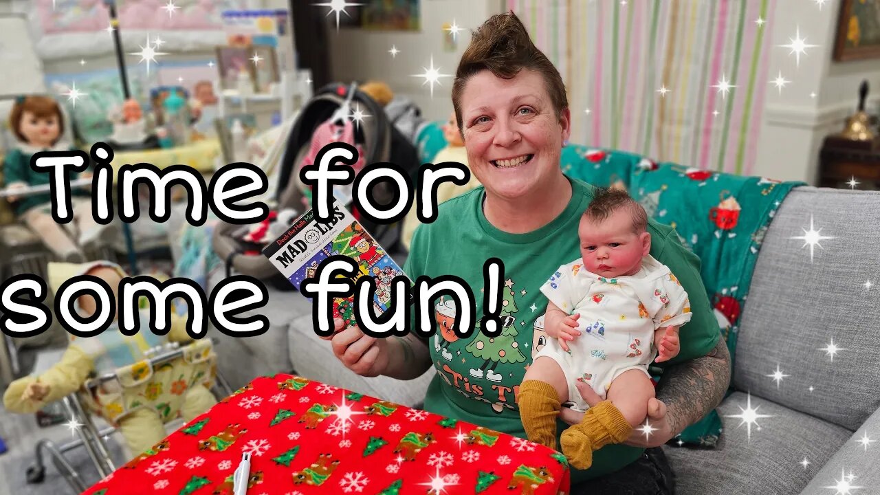 nlovewithreborns2011 is live! Changing Reborn Baby Doll & Playing Mad Libs. Let's Have some FUN!