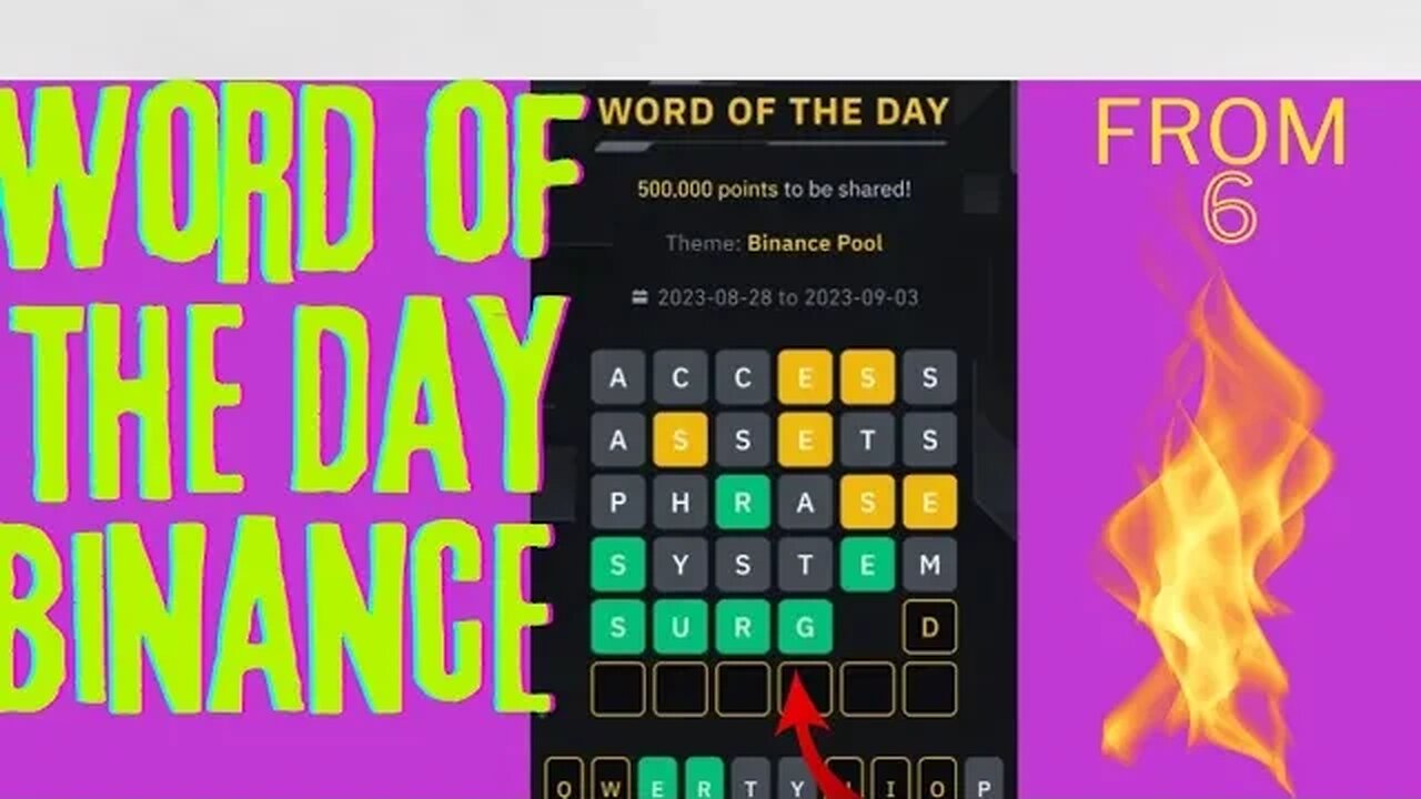 WODL 28 August | Binance Word of The Day Answers Today | Crypto Wallets Theme WOTD | Day- 6