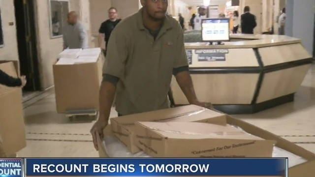 Presidential recount begins Thursday