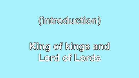 King of Kings