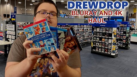 Drewdrop Bluray and 4K Haul