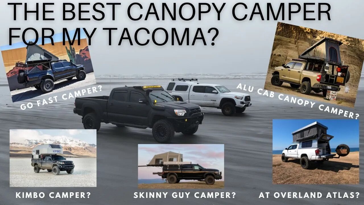 Best Mid Size Canopy Camper? Truck Build Camper Reveal!