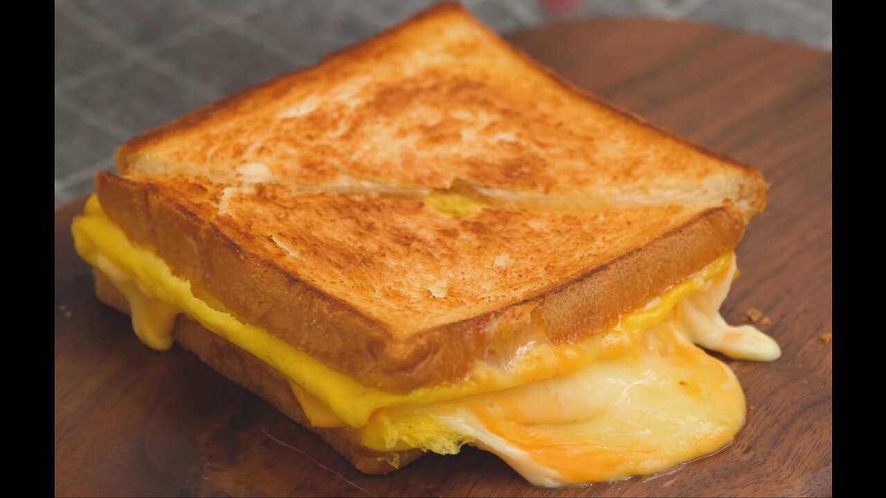 100% PERFECT Double Cheese Toast