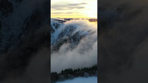 Snow clouds of the sun