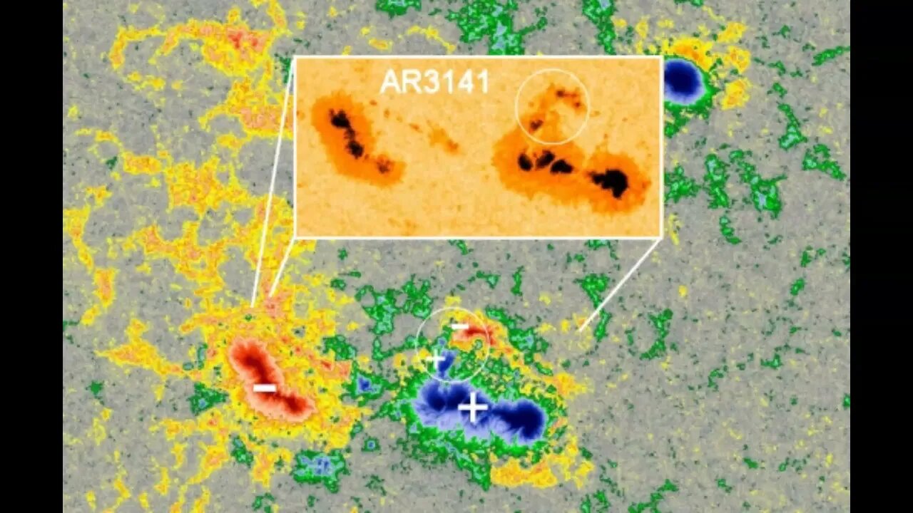 Sunspot AR-3141 Is Getting Ready To Shoot An X Flare At Earth!