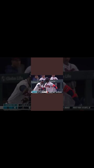 Ronald Acuna Jr with a 442 foot homerun! #ronaldacunajr #mlb #homerun