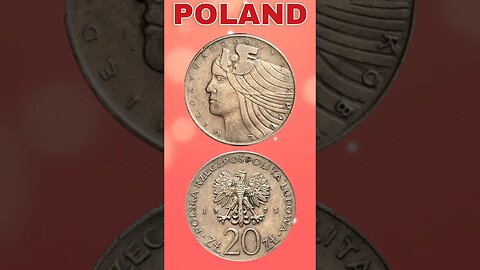 Poland 20 Zlotych 1975. #shorts #viral #coinnotesz