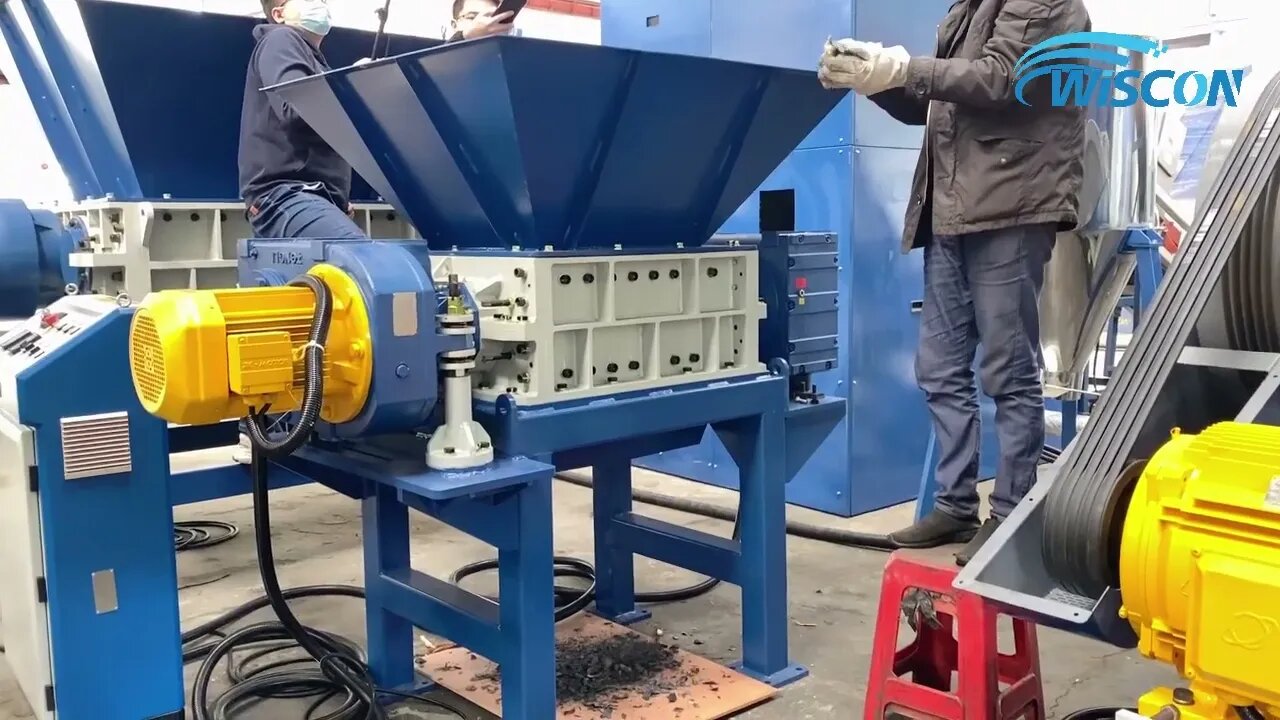 Carbon Fiber Crusher Shredder - CFRP Shredding