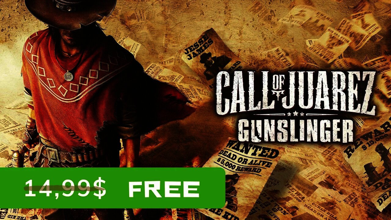 Call of Juarez Gunslinger - Free for Lifetime (Ends 14-12-2021) Steam Giveaway