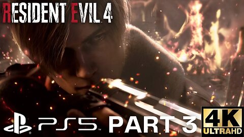 Ada & The Big Cheese | Resident Evil 4 Remake Gameplay Walkthrough | CHAPTER 2 PART 2 | PS5 PS4 | 4K