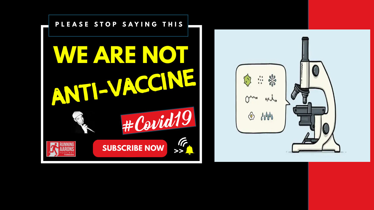 WE ARE NOT ANTI-VACCINE - Please Stop Using This Term...