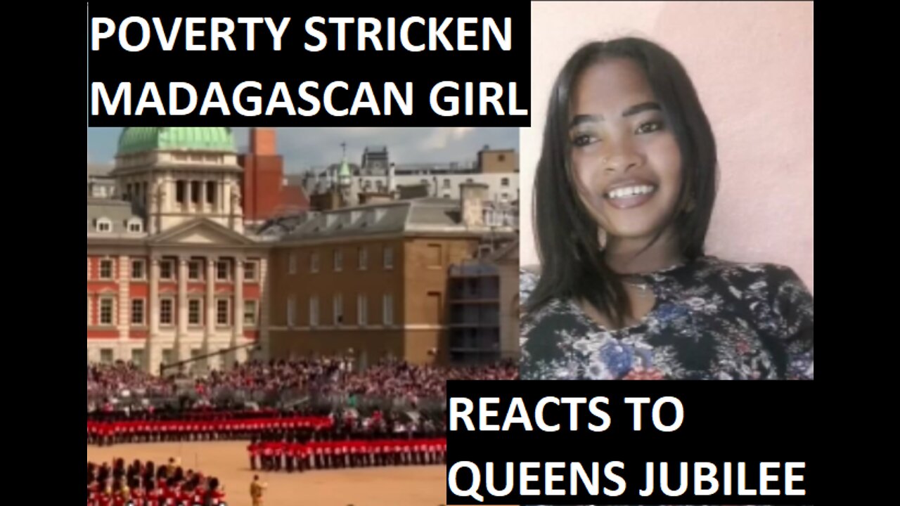 Poverty Stricken Madagascan Girl Reacts to Queens Jubilee