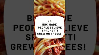 Does Spaghetti Grow On Trees? #shorts