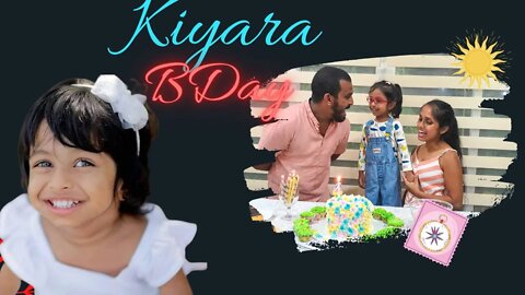 kiyara birthday දෝනි කියාරාගේ උපන්දිනය