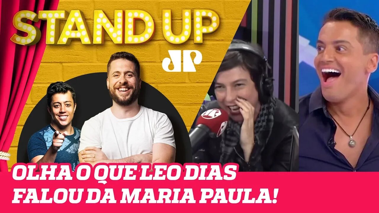 LÉO DIAS DÁ SUA PIOR GAFE NO STAND UP JP