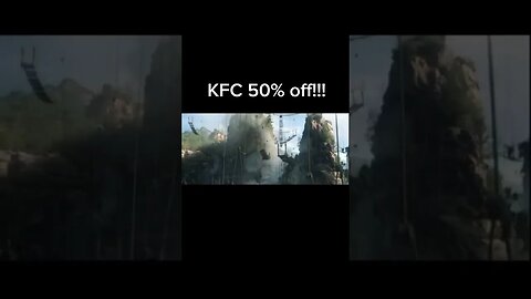 KFC is 50% off